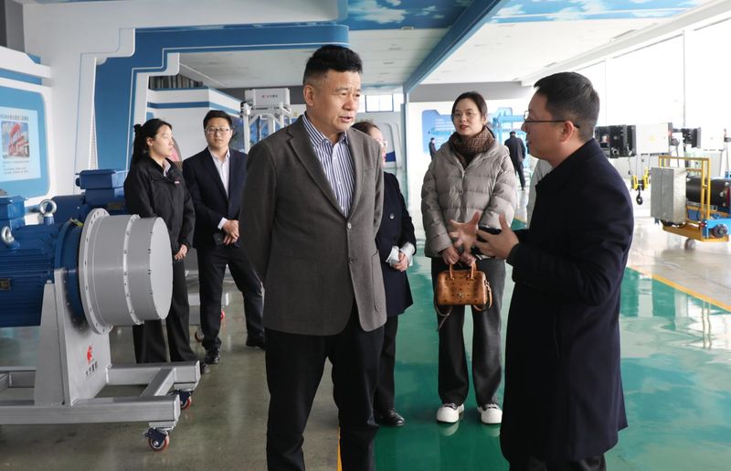 热烈欢迎河南企业协会领导莅临大方调研指导工作